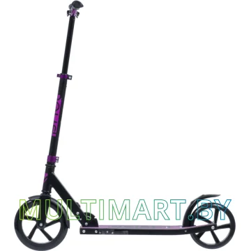 Самокат Novatrack Polis Pro 230.POLIS.VT20 (черный/фиолетовый, 2020) картинка 3